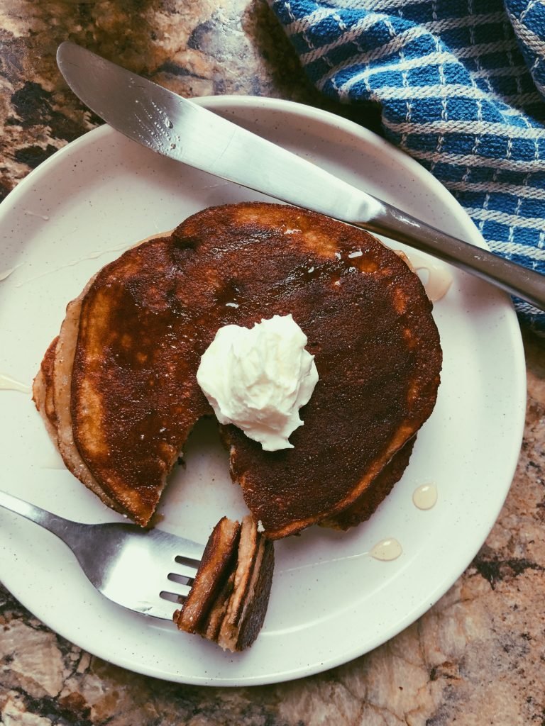 grain free coconut flour pancakes