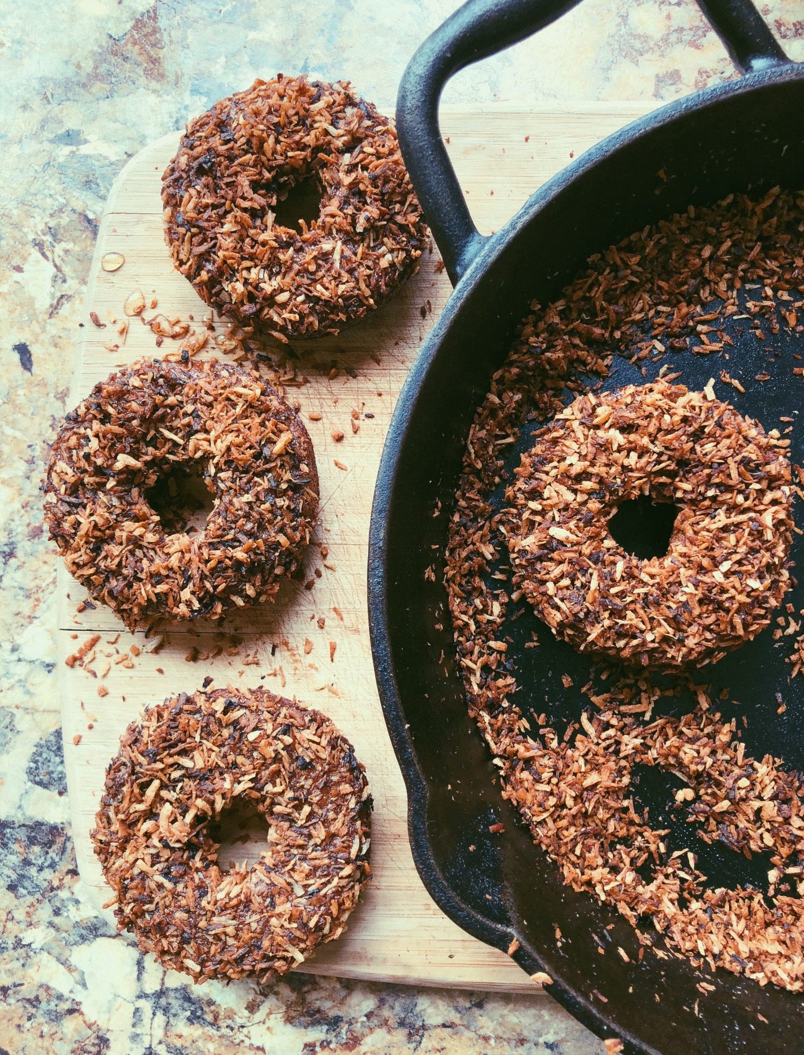 grain free ginger spice donuts