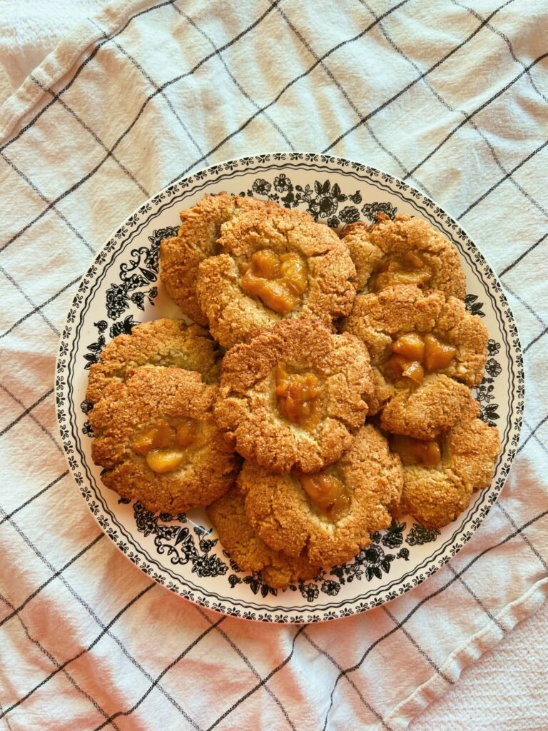grain free apricot thumbprint cookies scd diet