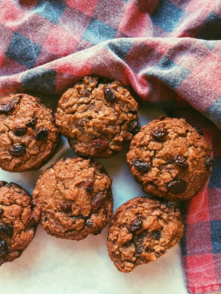 raisin "bran" muffins, grain free, scd diet