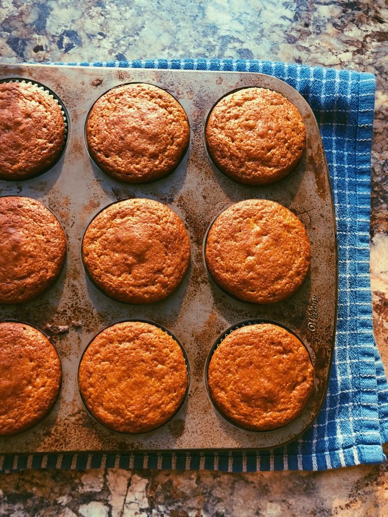 lemon muffins with a lemon honey glaze (grain free, scd diet)