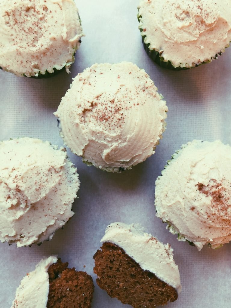 grain free ginger bread cupcakes