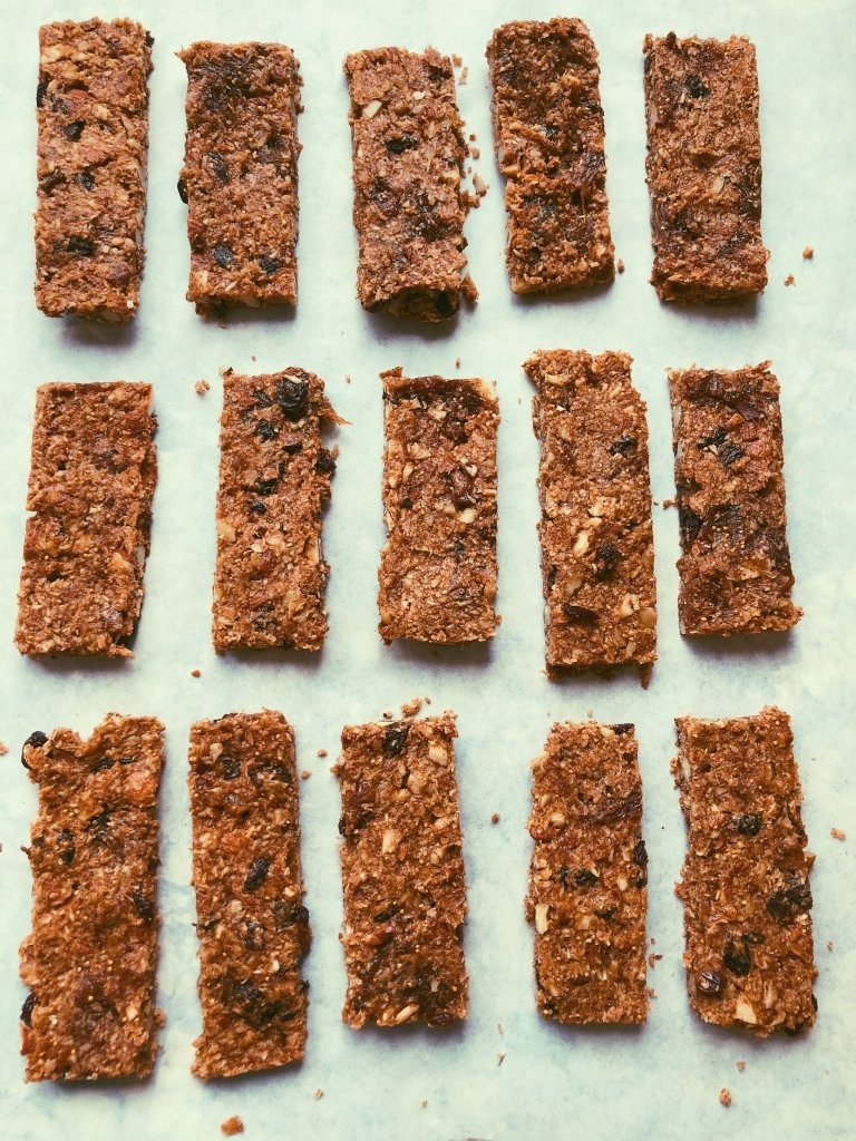 fig & almond granola bars grain free scd diet