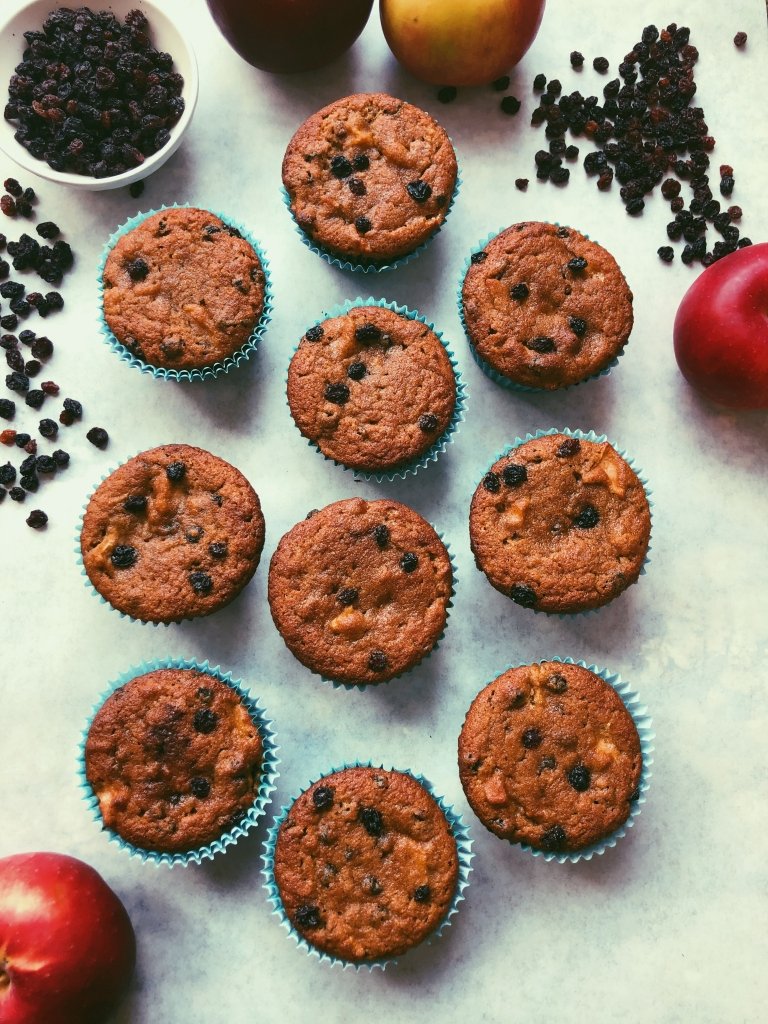 grain free apple cinnamon currant muffins, grain free, scd diet