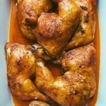 roasted lemon turmeric chicken legs