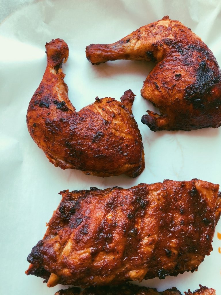 whisky bbq chicken and ribs (grain free & scd diet)