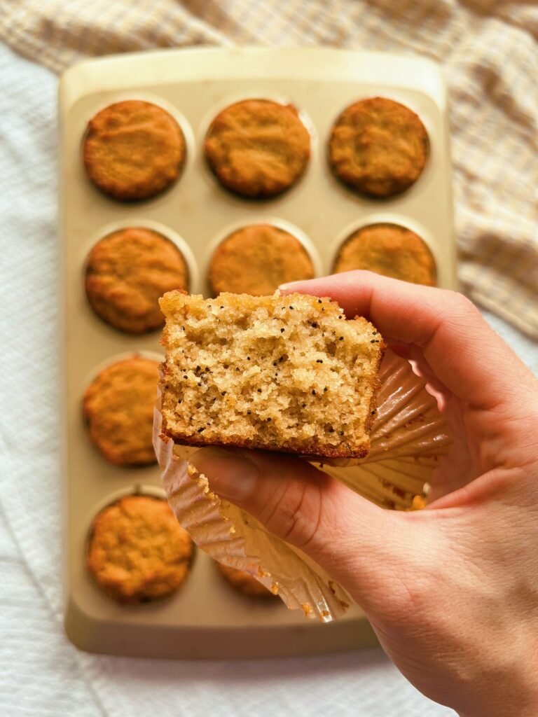 lemon poppyseed muffins (grain free)