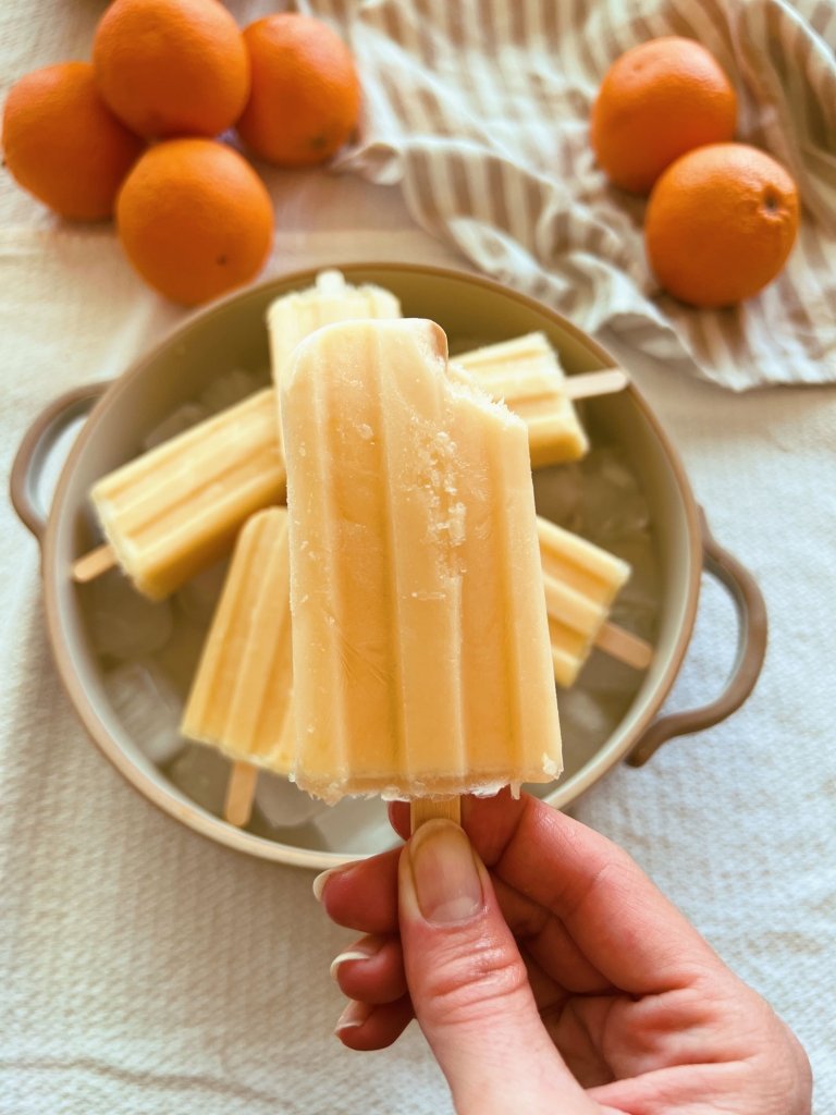 healthy creamsicles (scd diet, refined sugar free)