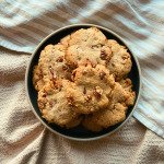 grain free pecan cardamom shortbread cookies