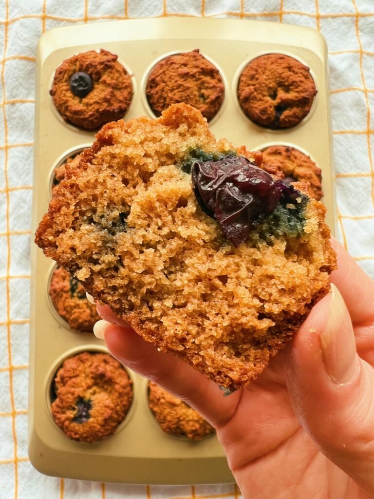 classic blueberry muffins (grain free, scd diet)