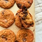 olive oil zucchini chocolate chip muffins (coconut flour)