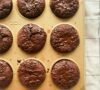 double chocolate almond flour muffins