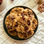 cherry pistachio crumble cookies (grain free)